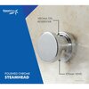 Steamspa 6kW QuickStart Steam Bath Generator with Dual Aroma Pump in Polished Chrome BKT600CH-ADP